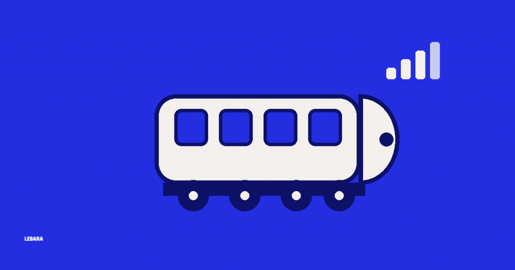 What train lines have the best mobile phone signal?